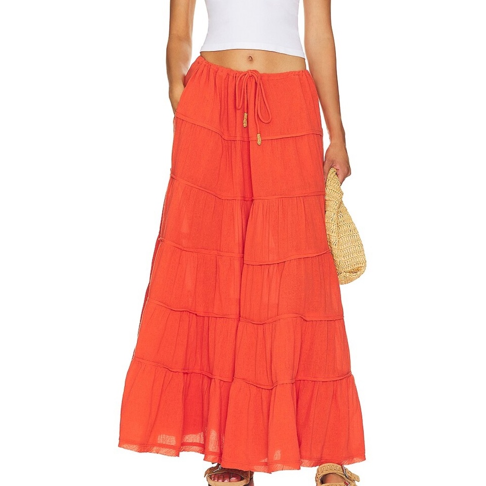 Free People Simply Smitten Maxi
Skirt in Zesty
